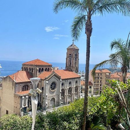 Refurbished With Sea View 5 Min Walk From Monaco By Elevators Leilighet Beausoleil Eksteriør bilde