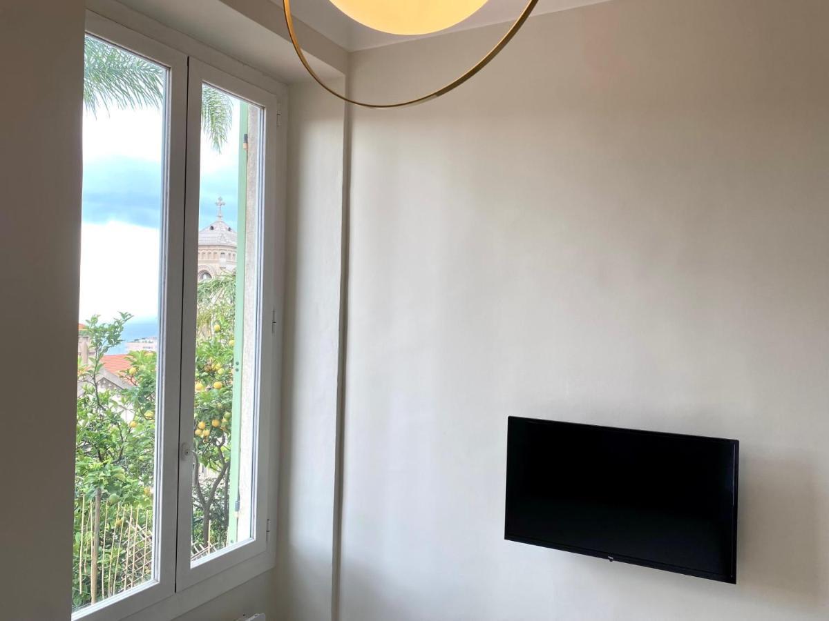Refurbished With Sea View 5 Min Walk From Monaco By Elevators Leilighet Beausoleil Eksteriør bilde