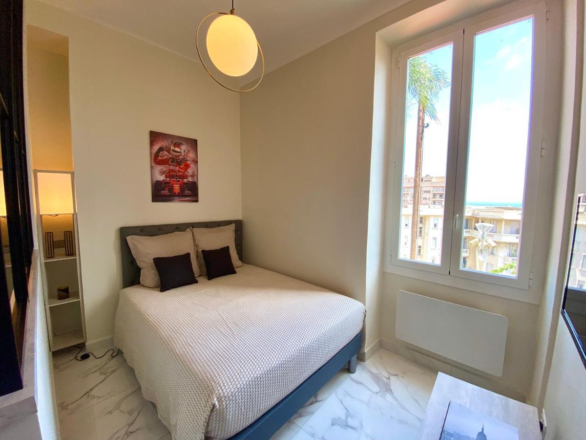Refurbished With Sea View 5 Min Walk From Monaco By Elevators Leilighet Beausoleil Eksteriør bilde
